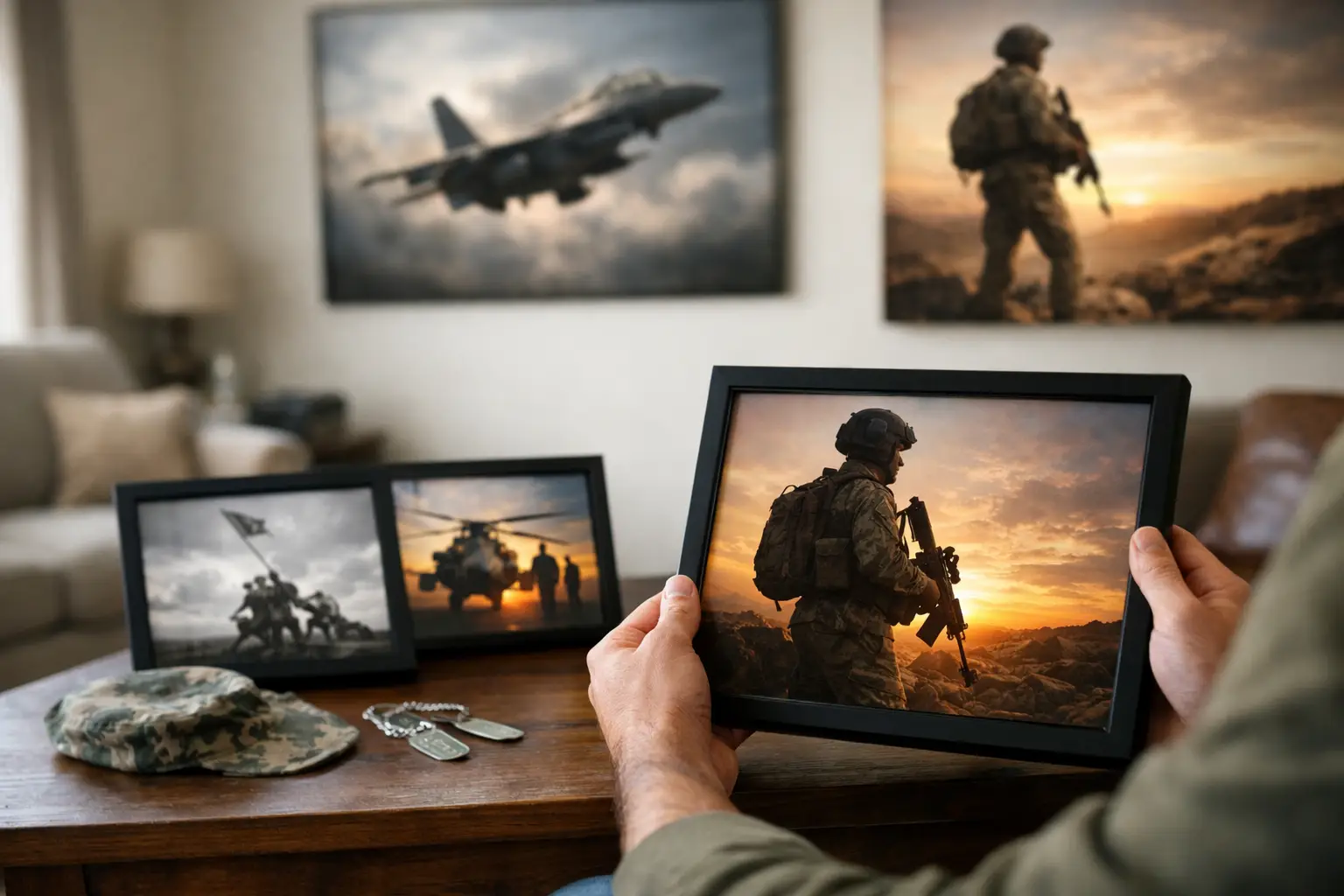 How to Choose Military Wall Art That Means More