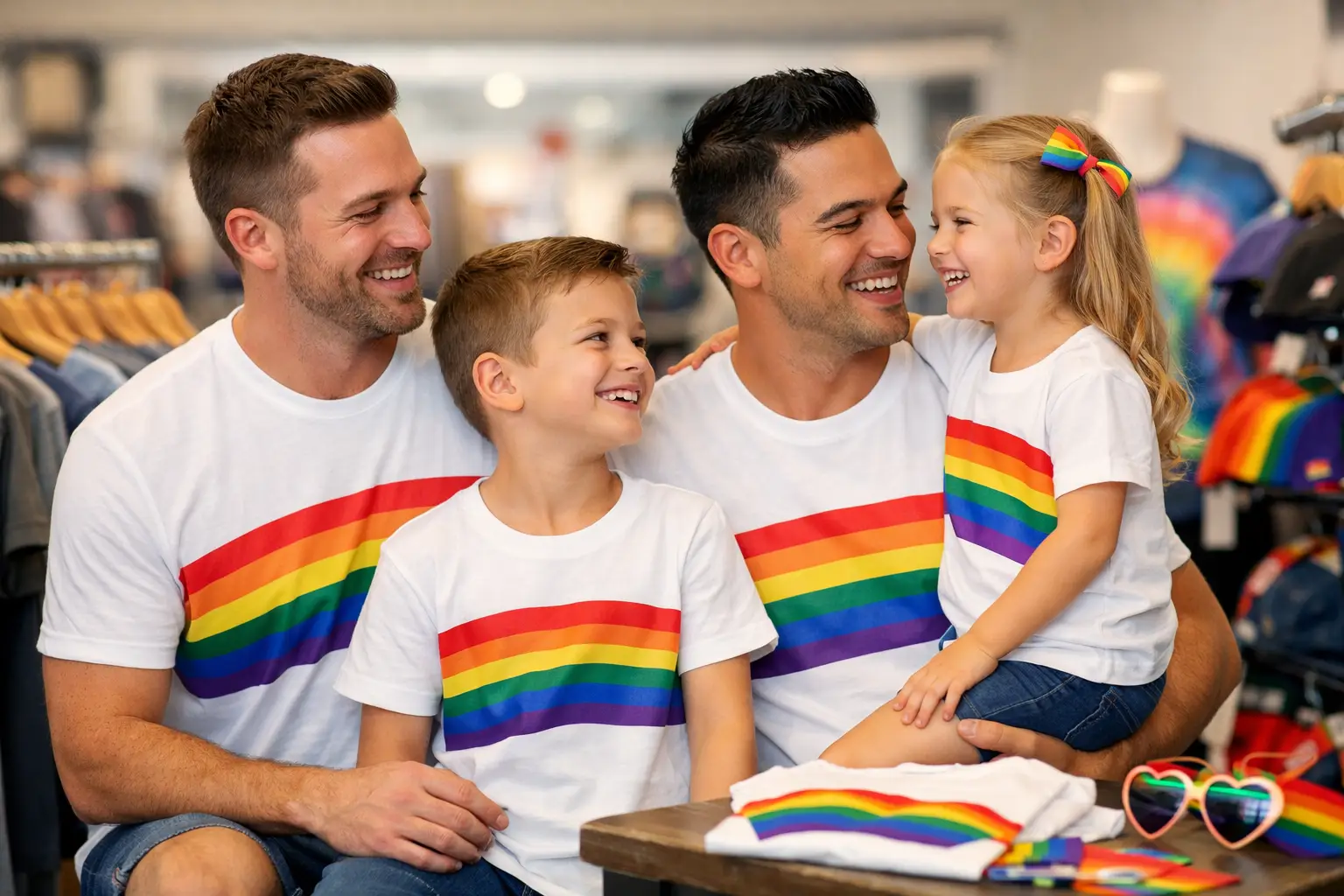 How to Shop Matching Family Shirts With Pride