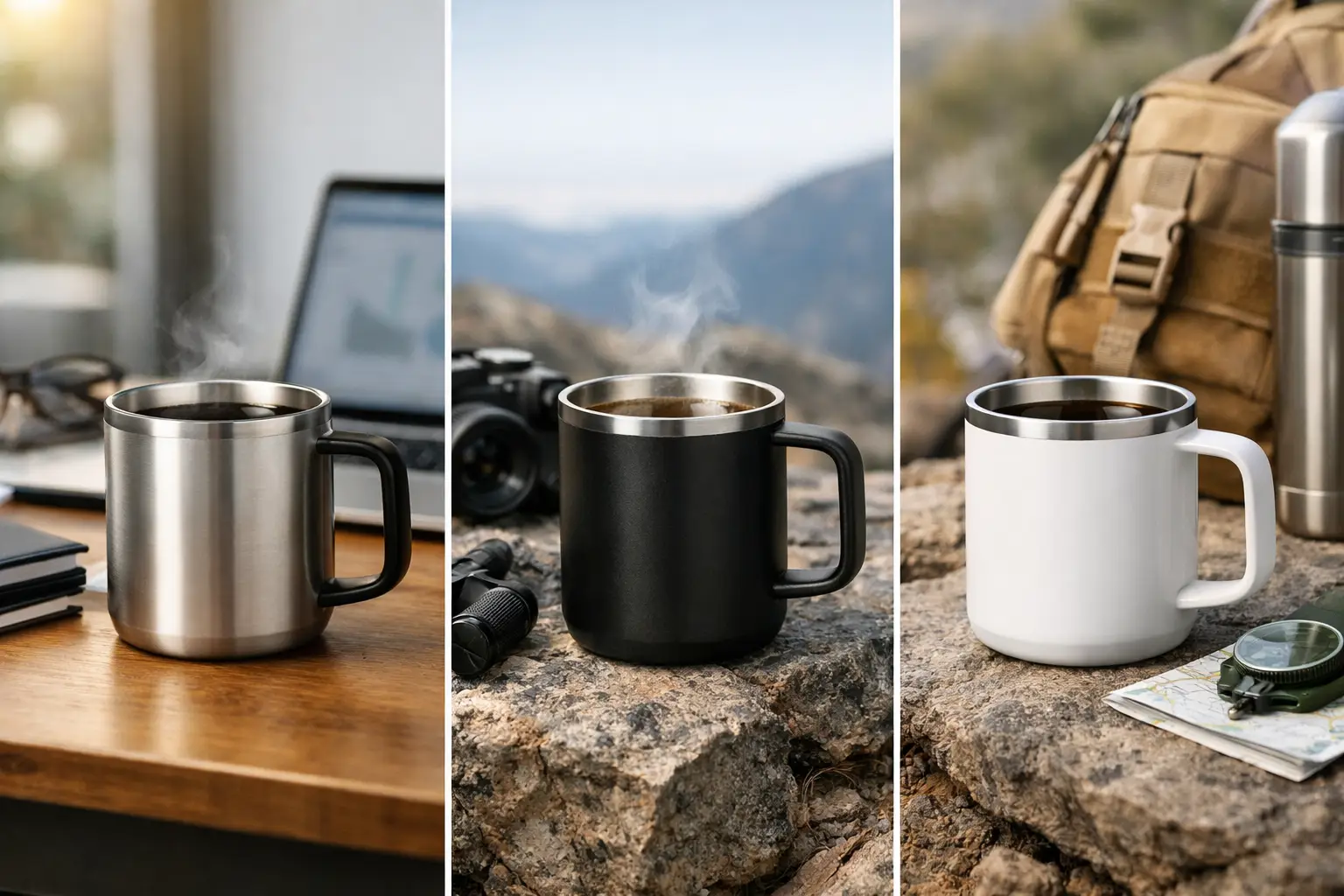 Ceramic Metal Mugs for Every Daily Mission