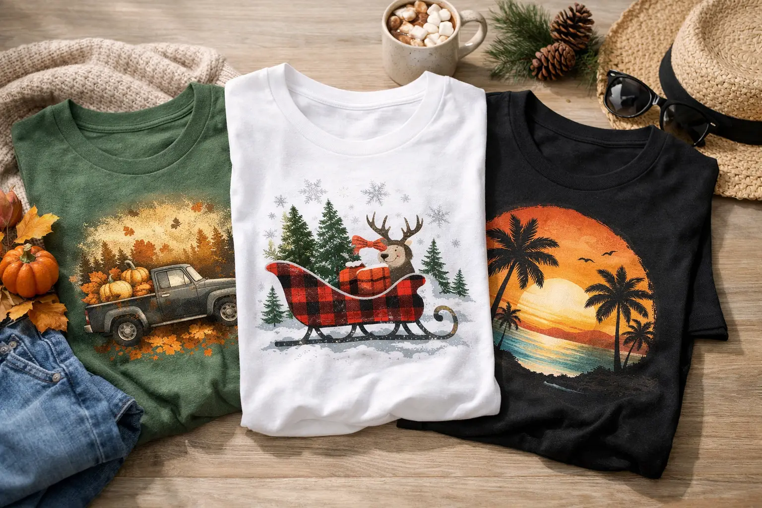 How to Buy Seasonal Graphic Tees That Tell Your Story