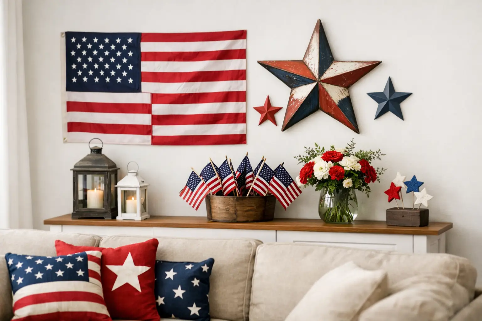 How to Decorate Patriotic Walls With Pride