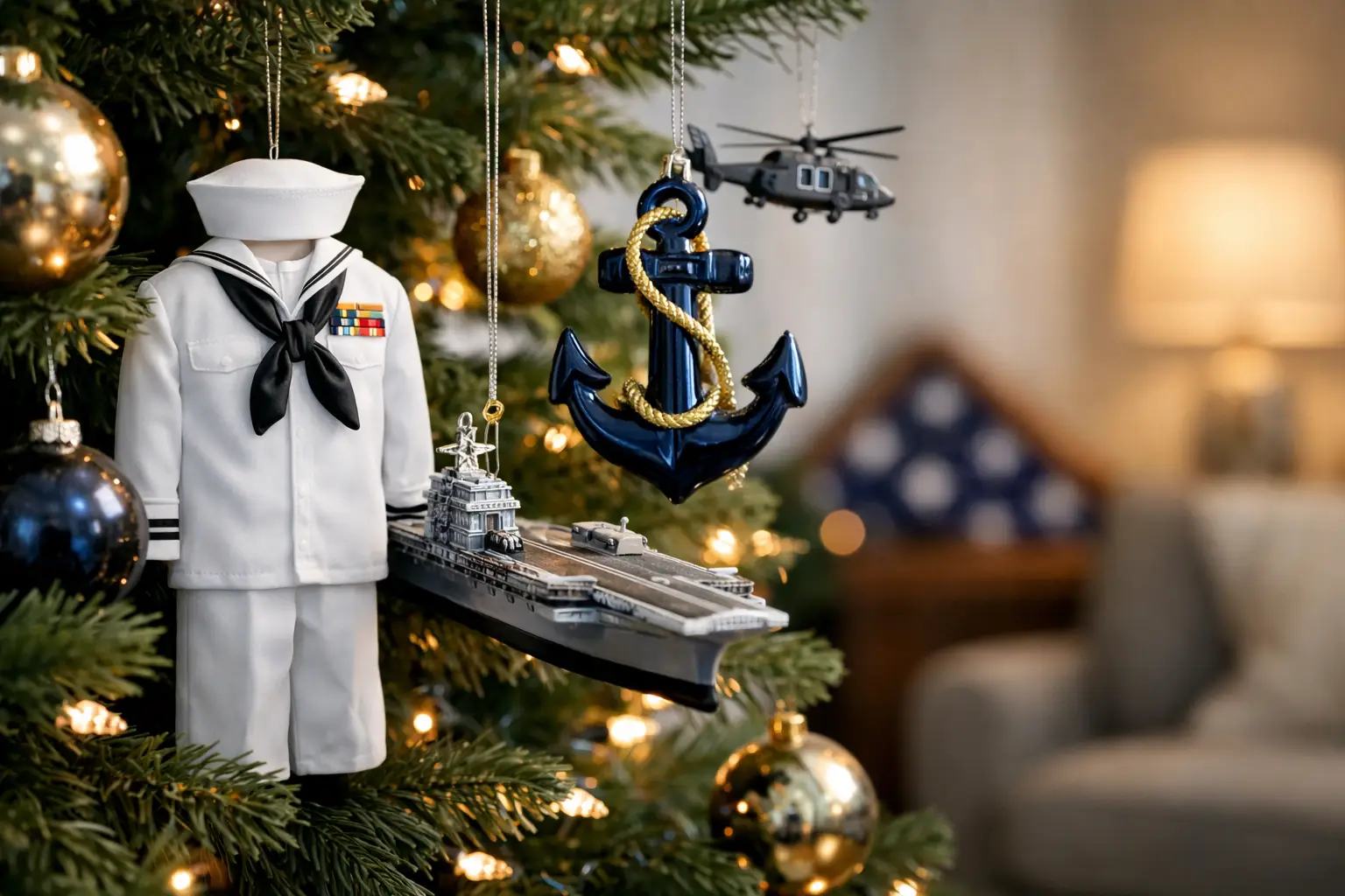 Navy Ornaments That Carry Service Pride Home