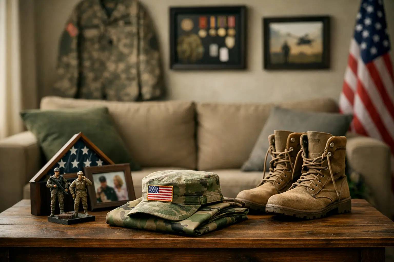 A Guide to Military Home Decor That Feels Personal