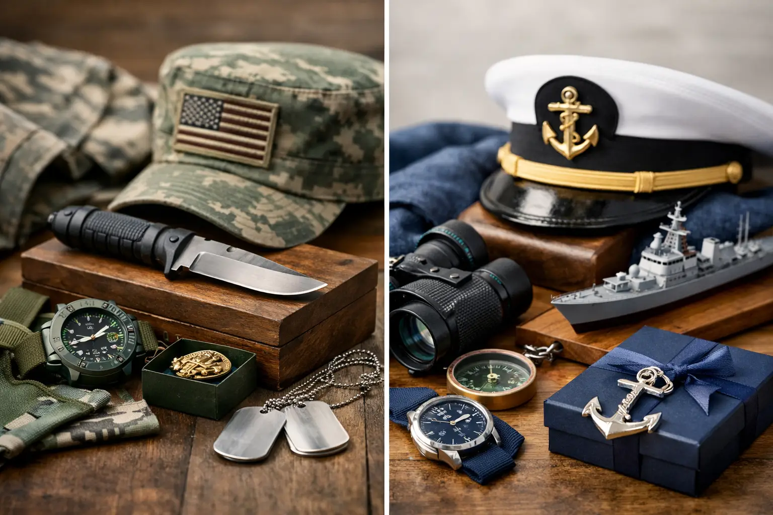 Army Gifts Versus Navy Gifts That Feel Personal