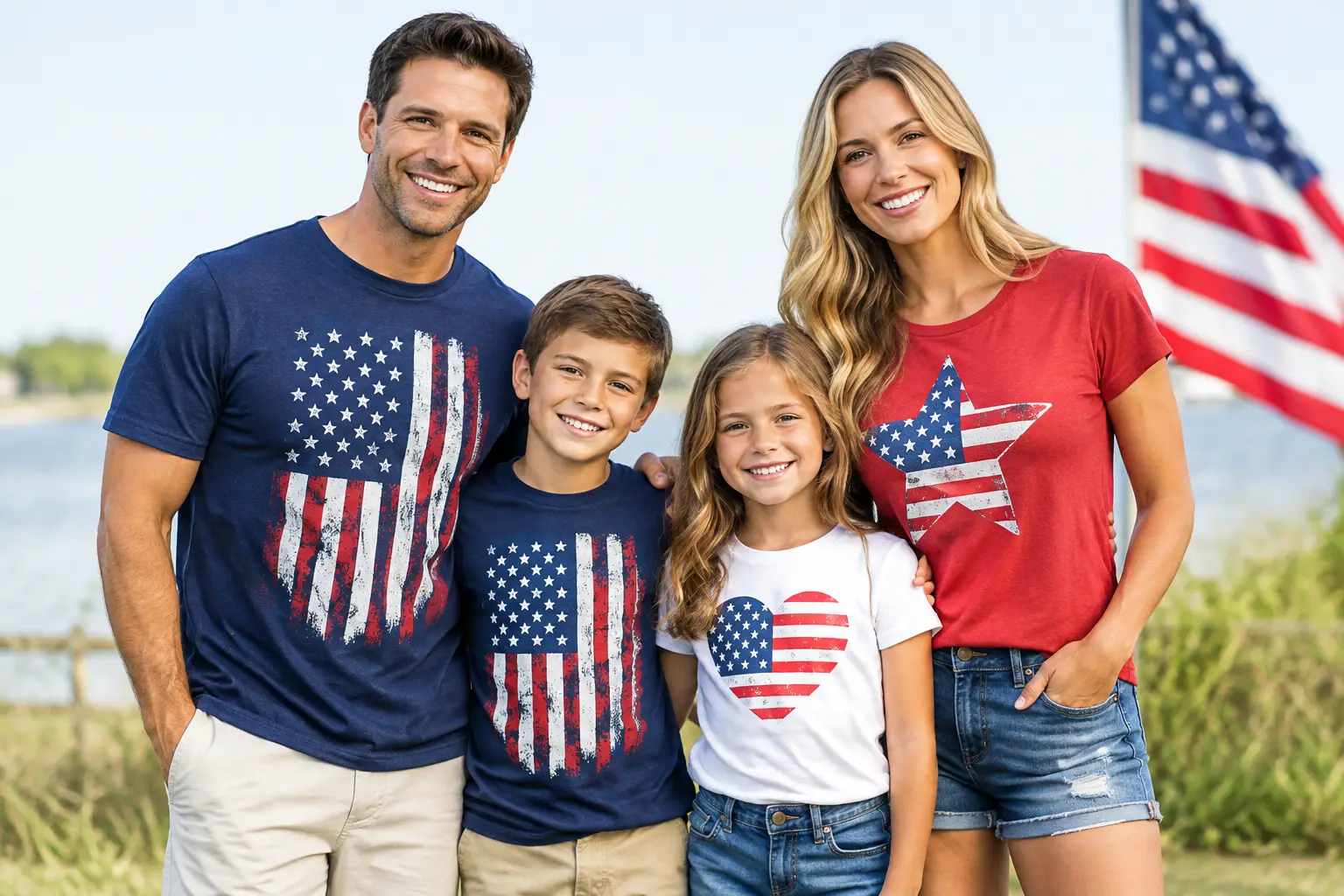 Fourth of July Family Shirts That Show Your Pride